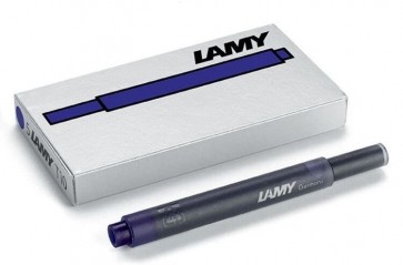 Tintes kapsulas Lamy T10 5 gab. zilganmelnas