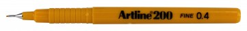 Pildspalva-flomāsters 0.4 mm Artline Fine dzeltens