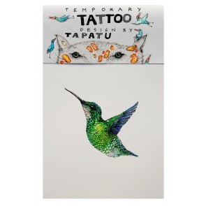 Tetovējums īslaicīgs krāsains Kolibri
