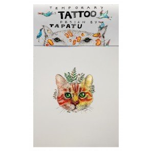 Tetovējums īslaicīgs krāsains Kaķēns