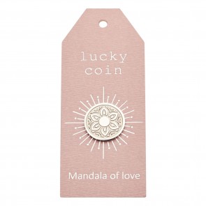 Monēta Lucky coin mīlestības mandala