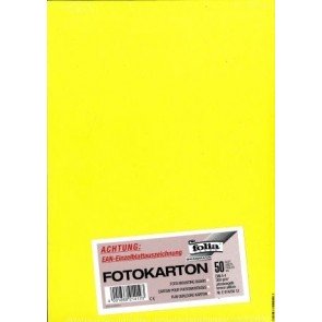 Papīrs A4 300 g Folia® citrondzeltens