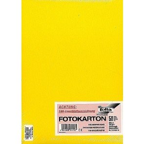 Papīrs A4 300 g Folia® dzeltens