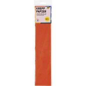 Kreppapīrs 250*50 cm Folia® oranžs