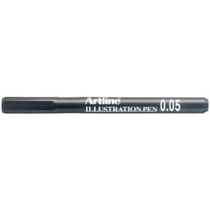 Pildspalva-flomāsters 0.05 mm Artline Illustration melns