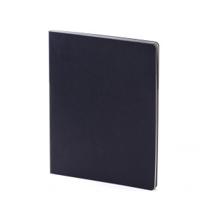 Piezīmju grāmata A4 72 lapas rūtiņu Balts elastīgos vākos melna