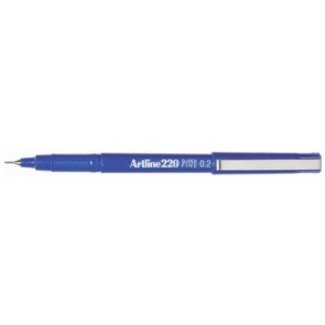 Pildspalva-flomāsters 0.2 mm Artline zils