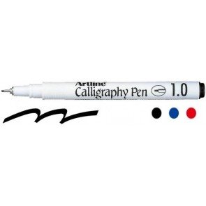 Kaligrāfijas pildspalva 1 mm Artline zila
