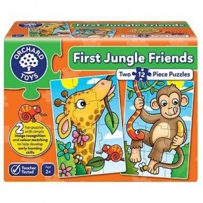 Puzle 2*12 First Jungle Friends