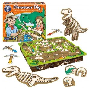 Spēle bērniem Dinosaur Dig/Izroc dinozauru!