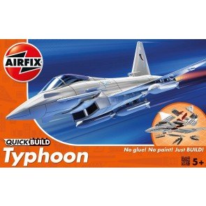 Konstruktors Airfix Quick Build lidmašīna Typhoon