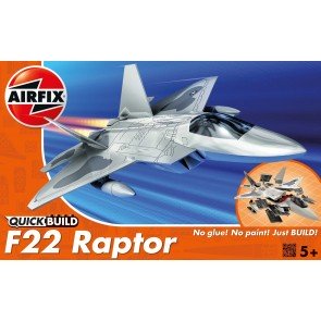 Konstruktors Airfix Quick Build lidmašīna F22 Raptor