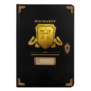 Piezīmju grāmata A5 80 lapas līniju Harry Potter: Hogwarts Shield