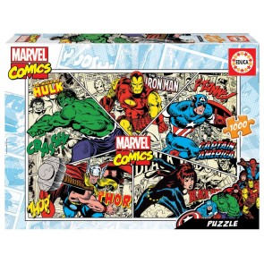 Puzle 1000 Marvel Comics ar līmi