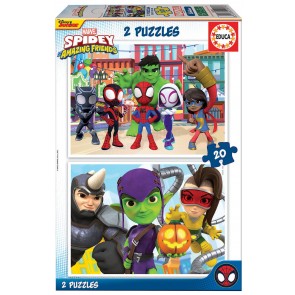 Puzle 2x20 Spidey and friends