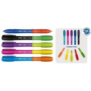 Lodīšu pildspalva 1 mm Combi Duo 2 krāsu asorti