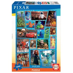Puzle 1000 Disney Pixar family ar līmi