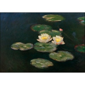 Atklātne Avondbloemen-Evening Flowers, Claude Monet