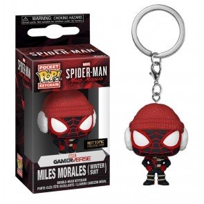 Atslēgu piekariņš POP! Marvel: Spider-Man: Miles Morales: Miles Morales (Winter Suit)