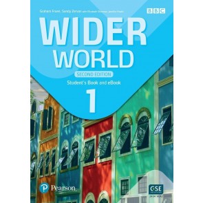 Wider World 2e 1 SBk + eBook with app.