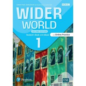 Wider World 2e 1 SBk + Online Practice + eBook with app.
