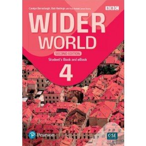 Wider World 2e 4 SBk + eBook with app.