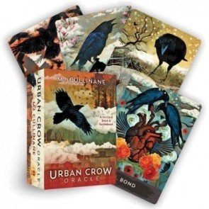 Urban Crow Oracle (grāmata un 54 kārtis)