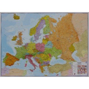 Europe wall map 1:4 300 000