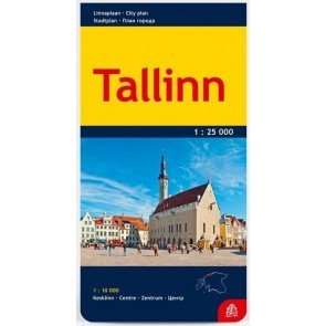 Tallina/Tallinn. Pilsētas plāns 1:25 000