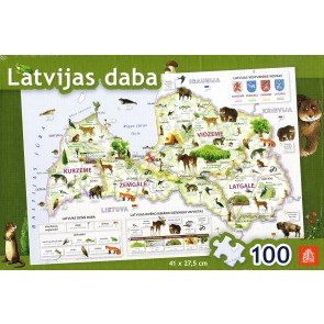 Puzle 100 Latvijas daba