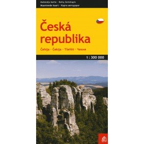 Čehijas ceļu karte/Česka republika 1:3 000 000
