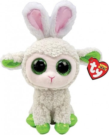 Rotaļlieta mīkstā 15 cm TY MARY white lamb with ears