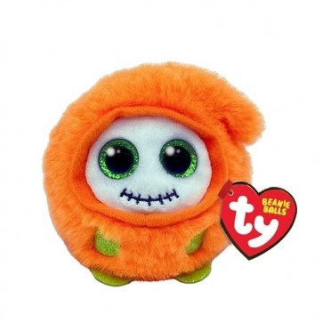 Rotaļlieta mīkstā 9 cm TY Beanie Balls GRIFFIN orange ghoul