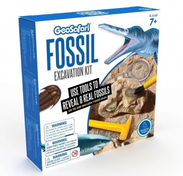 Zinātniskais komplekts Geosafari fosiliju rakšana