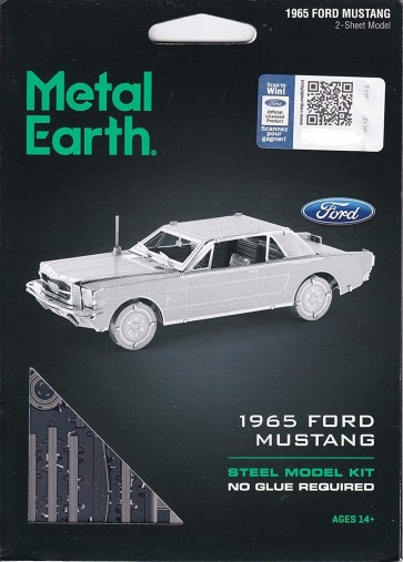 Konstruktors metāla Ford 1965 Mustang Coupe