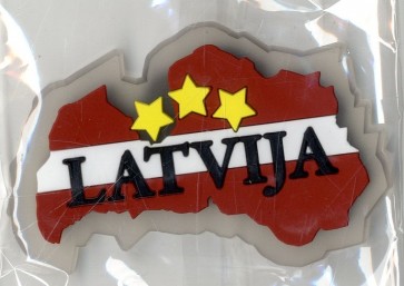 Suvenīrs magnēts Latvija