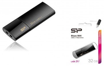Datu nesējs Flash USB 32GB 3.1 Drive SP B05 melns