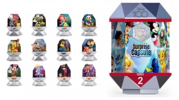 Figūra Mystery: Disney 100: Surprise Capsules Series 2 ar pamatni