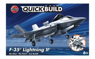 Konstruktors Airfix Quick Build lidmašīna F-35B Lightning II