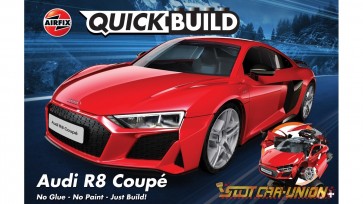 Konstruktors Airfix Quick Build automašīna Audi R8 Coupe