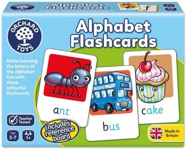 Spēle bērniem Alphabet Flashcards