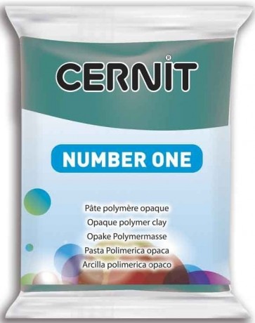Polimērmāls Cernit n°1 56 g fir green