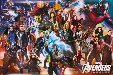 Plakāts Marvel: Avengers Endgame Line Up (63x91.5)