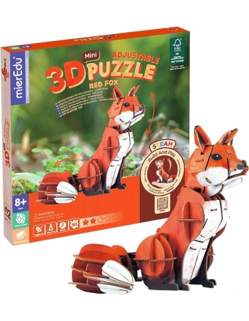 3D puzle regulējama Lapsa