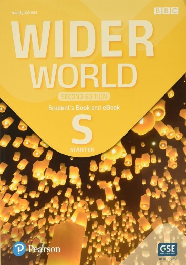 Wider World 2e Starter SBk + eBook with app.