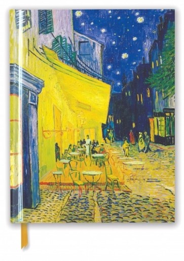 Piezīmju grāmata 28*21.6 cm 72 lapas baltas Van Gogh: Café Terrace