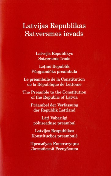 Latvijas Republikas Satversmes ievads
