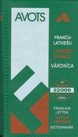 Franču-latviešu, latviešu-franču vārdnīca (22 000)