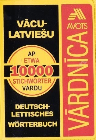 Vācu-latviešu vārdnīca (10 000)