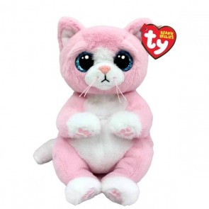 Rotaļlieta mīkstā 20 cm Beany Bellies Lillibelle pink cat